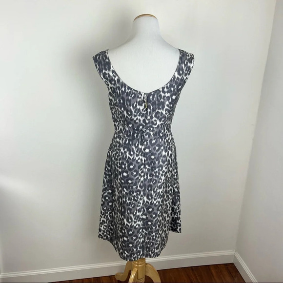 Kate Spade Deanna Cheetah Silk Sheath Pocket Dress - Picture 8 of 10